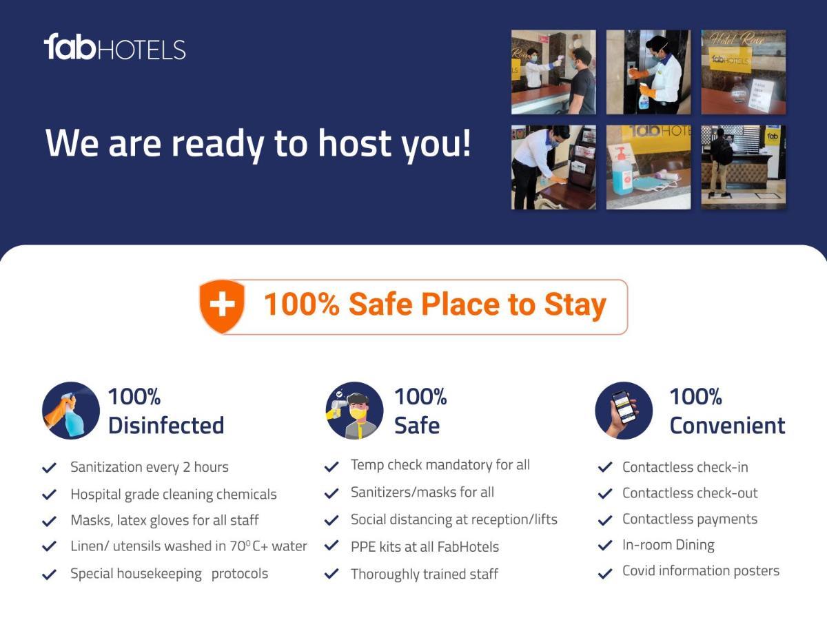 Fabhotel Frazer Suites - Nr Bangalore Cantt Railway Station Extérieur photo